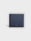 logo bifold wallet navy - CELINE - BALAAN 2