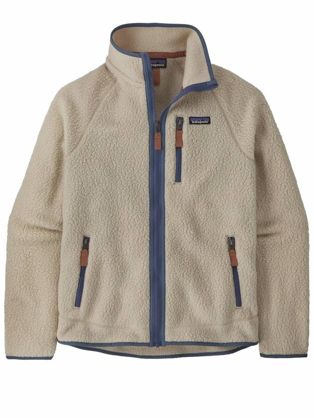 Retro Pile Fleece Zip-Up Jacket Beige - PATAGONIA - BALAAN 1