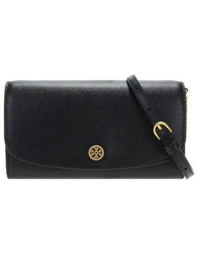 Robinson Chain Long Wallet Black - TORY BURCH - BALAAN 2