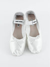 Satin Ballerina Shoes 5F794D QU6 F0009 - MIU MIU - BALAAN 3