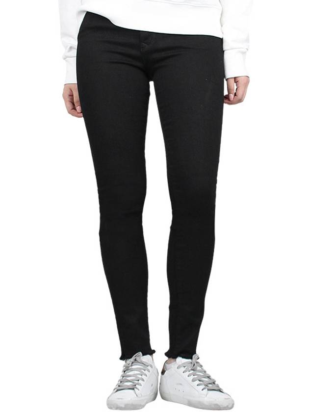 Women's Dina Skinny Jeans Black - GOLDEN GOOSE - 3