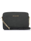 Jet Set Large Saffiano Cross Bag Black - MICHAEL KORS - BALAAN 2