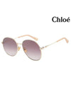 Sunglasses CH0178S 003 Round Metal Women s - CHLOE - BALAAN 2