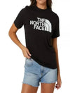 Women's Half Dome Short Sleeve T-Shirt Black - THE NORTH FACE - BALAAN 1