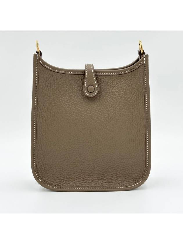 Evelyne 16 Clemence Gold Cross Bag Etoupe - HERMES - BALAAN 5