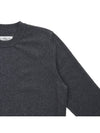 Crew Neck Cashmere Knit Top Grey - MAISON MARGIELA - BALAAN 5