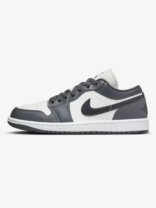 Air Jordan 1 Low W Dark Gray White Off Noir DC0774102 9 7 - NIKE - BALAAN 1