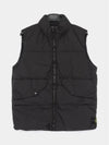 Kids Wappen Patch Down Padded Vest Black - STONE ISLAND - BALAAN 2