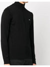 Kian Half Zip-Up Knit Top Black - J.LINDEBERG - BALAAN 4