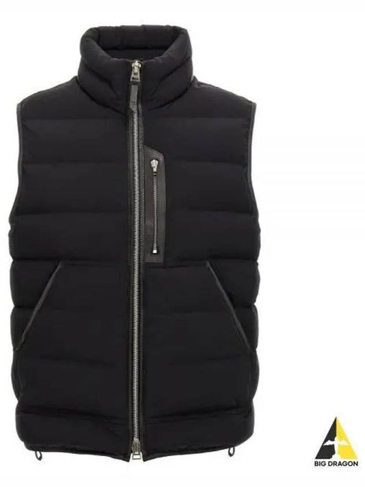 Goose Down Padded Vest Black - TOM FORD - BALAAN 2