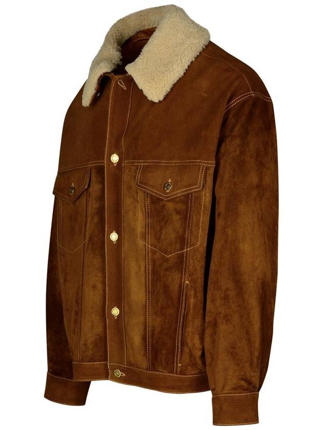 Golden Goose Brown Cowhide Jacket - GOLDEN GOOSE - BALAAN 2