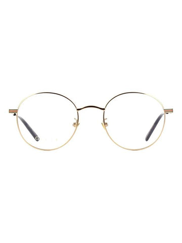 Eyewear Round Eyeglasses Gold - GUCCI - BALAAN 1