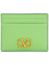 V logo signature women s card wallet P0V32SNP YEG - VALENTINO - BALAAN 1