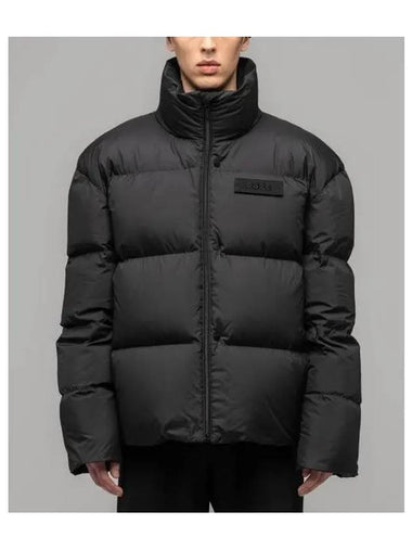 M Concealed Reversible Down Jacket Black - 032C - BALAAN 1