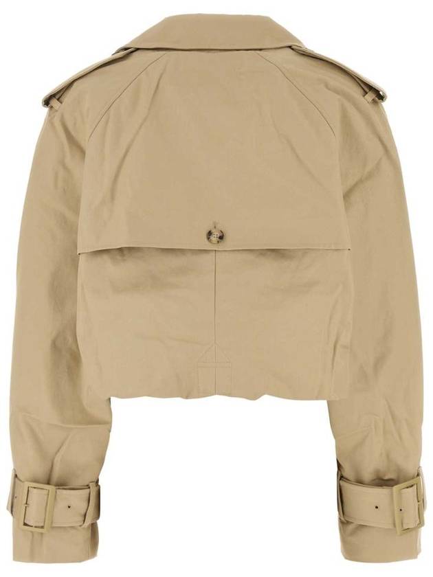 Cropped trench coat beige - JW ANDERSON - BALAAN 3