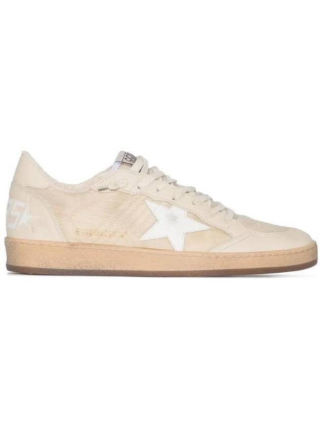 Ballstar Low Top Sneakers Milk White - GOLDEN GOOSE - BALAAN 1