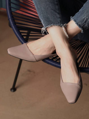 Asymmetry Mule Beige - COMMEGEE - BALAAN 1