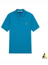 Zebra Regular Fit Polo Shirt Blue - PAUL SMITH - BALAAN 2