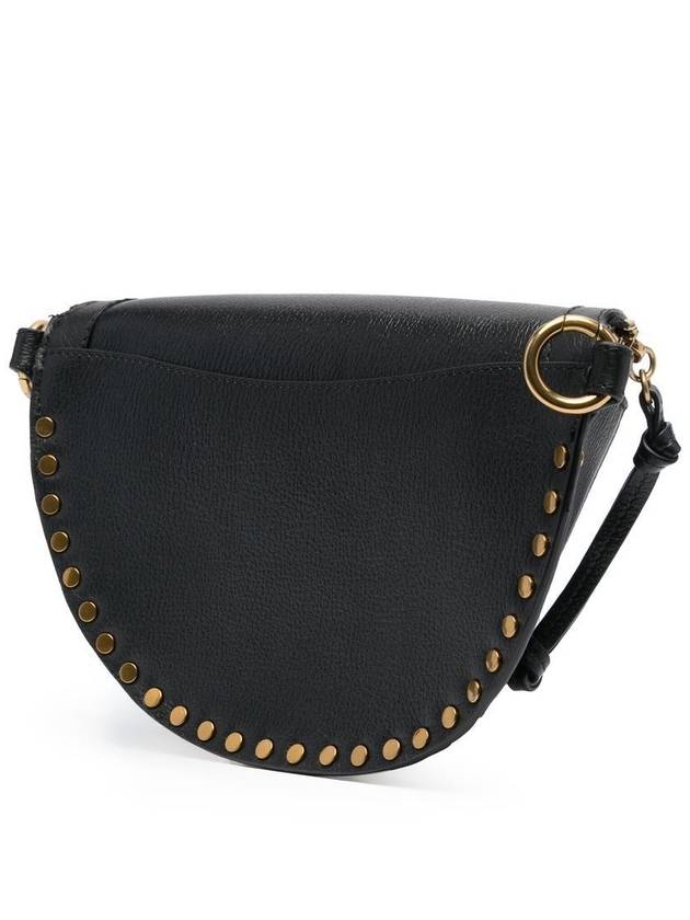 Skano Grain Leather Belt Bag Black - ISABEL MARANT - BALAAN 5