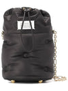 Glam Slam Emboss Bucket Bag Black - MAISON MARGIELA - BALAAN 2