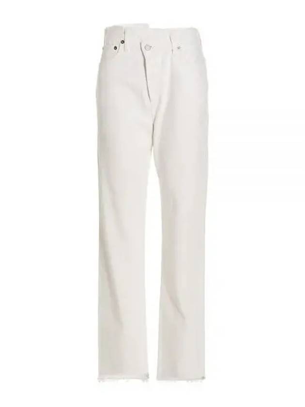 Crisscross Straight Jeans White - AGOLDE - BALAAN 2