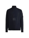 Lens Detail Lambswool Turtleneck Navy - CP COMPANY - BALAAN 2