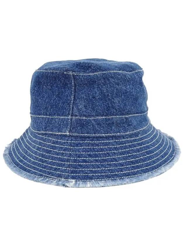 Mark Vacances Denim Bucket Hat Indigo - A.P.C. - BALAAN 4