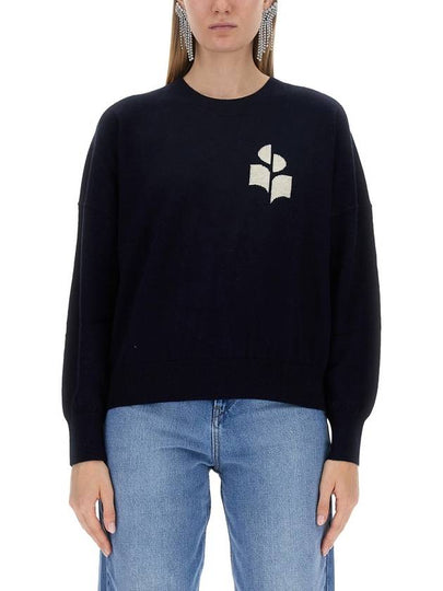 Marisanne Knit Top Navy - ISABEL MARANT ETOILE - BALAAN 2