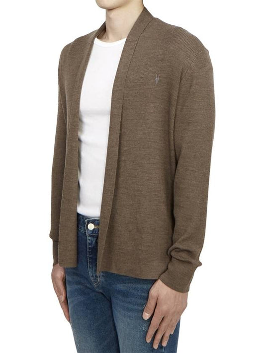 Mode Men's Cardigan MK002D VOLE BROWN MARL - ALLSAINTS - BALAAN 2