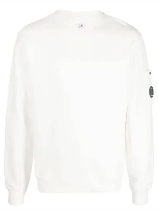 Lens Wappen Sweatshirt White - CP COMPANY - BALAAN 2
