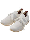 Women's 360 LP Flexy Walk Wool Low Top Sneakers White - LORO PIANA - BALAAN 2