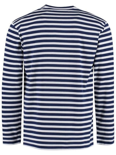 Comme Des Garçons Play Striped Cotton T-Shirt - COMME DES GARCONS PLAY - BALAAN 2