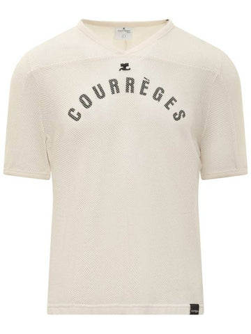 Courrèges T-Shirt Mesh Baseball - COURREGES - BALAAN 1