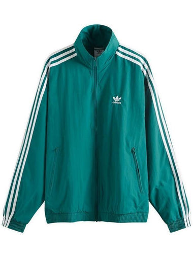 Woven Firebird Track Jacket Blue Green - ADIDAS - BALAAN 1