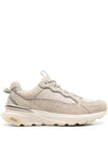 Light Runner Lace Up Low Top Sneakers Beige - MONCLER - BALAAN 1