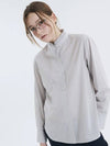 Furil China Collar Cotton Asa Silver Gray 0093 - VOYONN - BALAAN 10