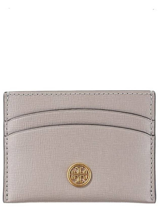 Robinson Card Wallet Grey - TORY BURCH - BALAAN 2