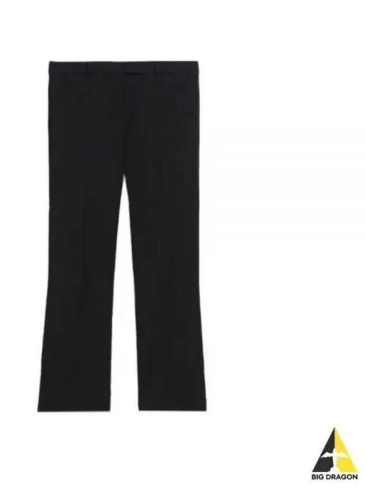 Umanita Cotton Crop Pants Black - MAX MARA - BALAAN 2