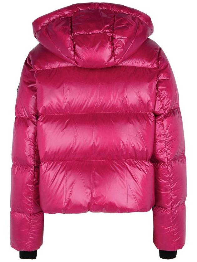 Moose Knuckles 'Moonstone' Fuchsia Nylon Down Jacket - MOOSE KNUCKLES - BALAAN 3