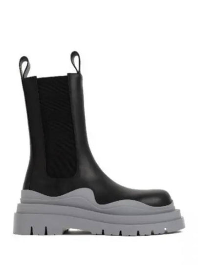 Tire Chelsea Boots Black Grey - BOTTEGA VENETA - BALAAN 2