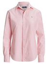 Pony Classic Fit Long Sleeve Shirt Pink - POLO RALPH LAUREN - BALAAN 2