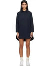 Angela Mini Shirt Collar Cotton Short Dress Navy - A.P.C. - BALAAN 2