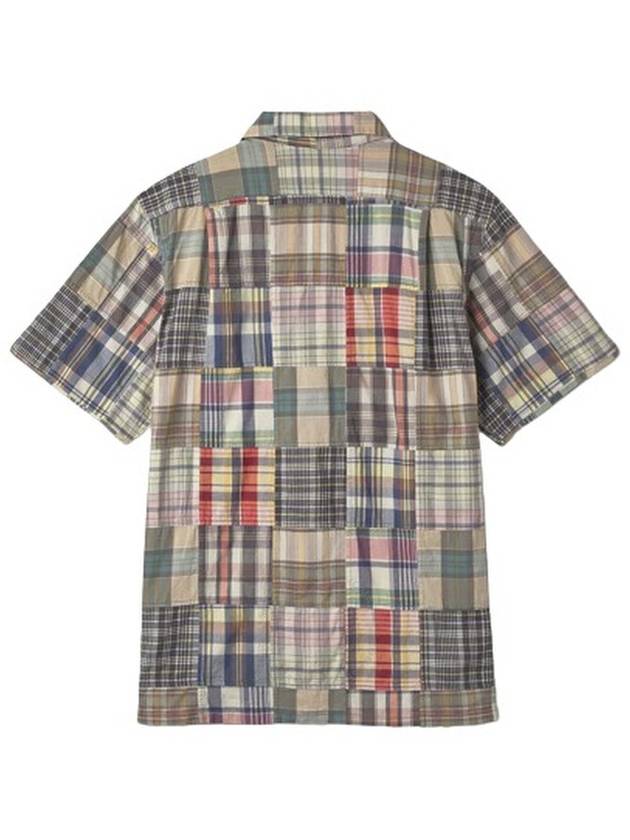 Plaid Print Patchwork Shirt 710903853001 - POLO RALPH LAUREN - BALAAN 3