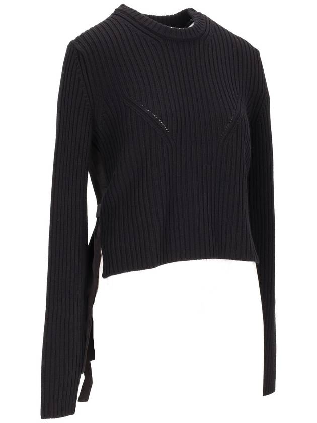 BJORK DARTED SWEATER WITH BACK LININGN STRUCTURED - ANN DEMEULEMEESTER - BALAAN 2