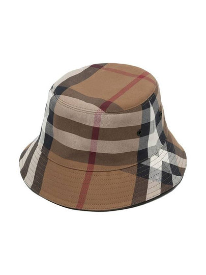 House Check Bucket Hat Brown - BURBERRY - BALAAN 2