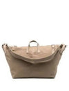 Le Sac A Linge Weekender Cotton Duffel Bag Dark Beige - JACQUEMUS - BALAAN 2