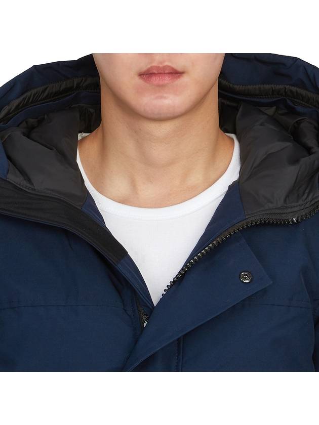 Shadow Project Langford Down Padding Parka Atlantic Navy - CANADA GOOSE - BALAAN 10