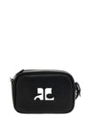 Reedition Camera Leather Cross Bag Black - COURREGES - BALAAN 1