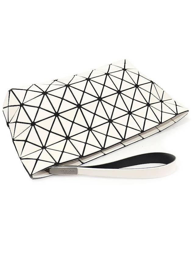 BB81 AG044 White Prism Basic Strap Pouch Clutch - ISSEY MIYAKE - BALAAN 3