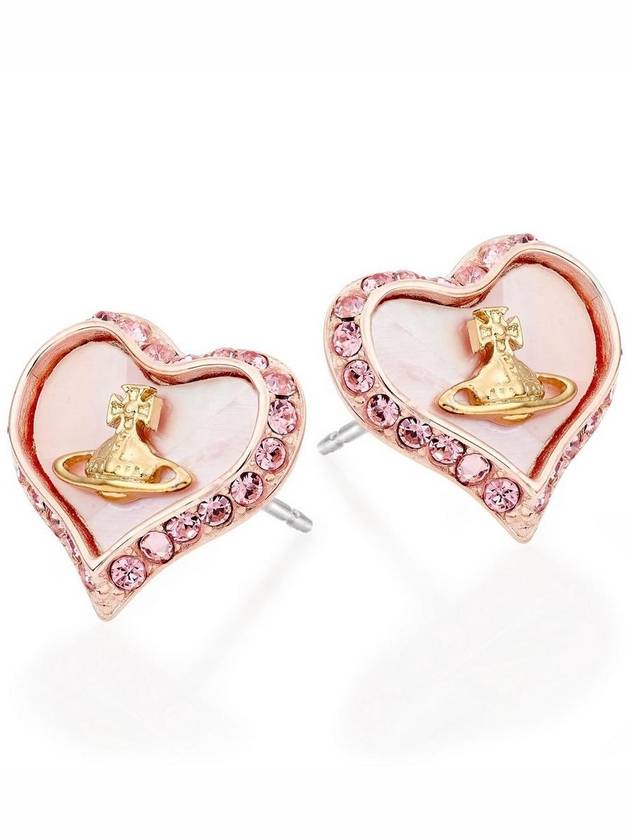 Petra Stud Earrings Rose Pink - VIVIENNE WESTWOOD - BALAAN 2